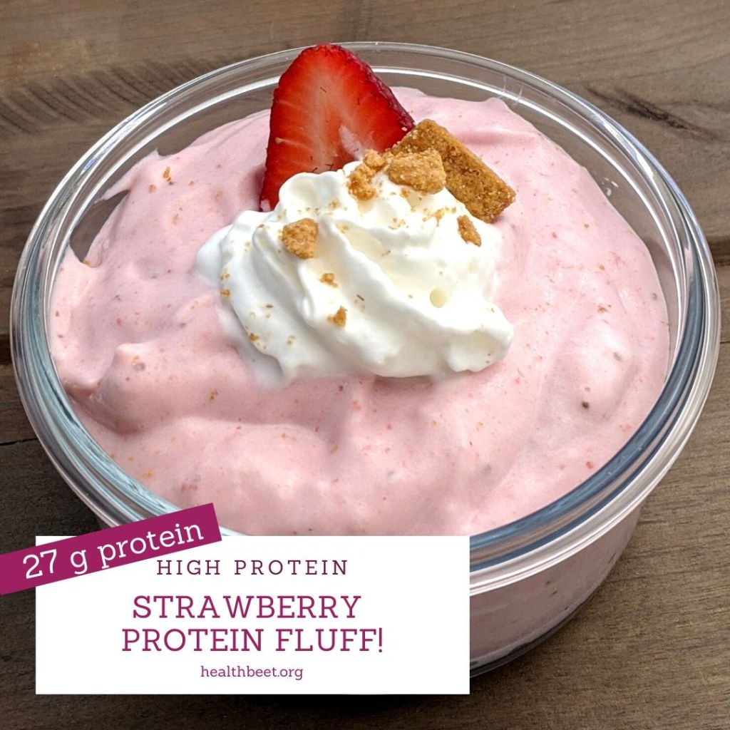 Picture of: Best Strawberry Protein Fluff Recipe – Health Beet