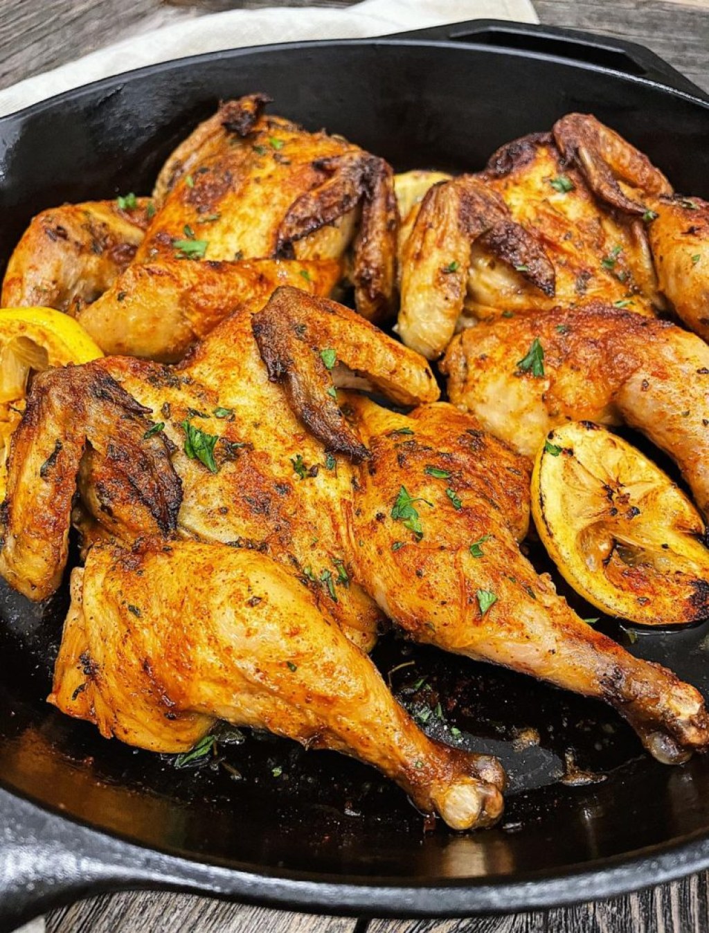 Picture of: Cajun Roasted Cornish Hens – Yel’s Kitchen