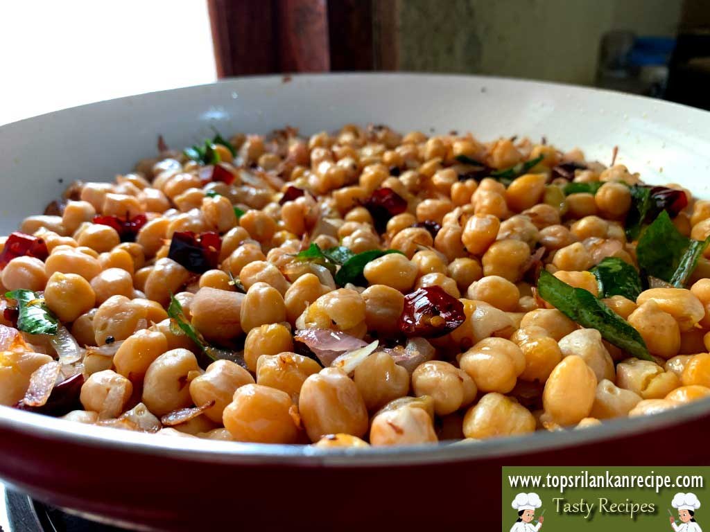 Picture of: Easy Sri Lankan Chickpea Breakfast  Simple Vegan Kadalai Recipe