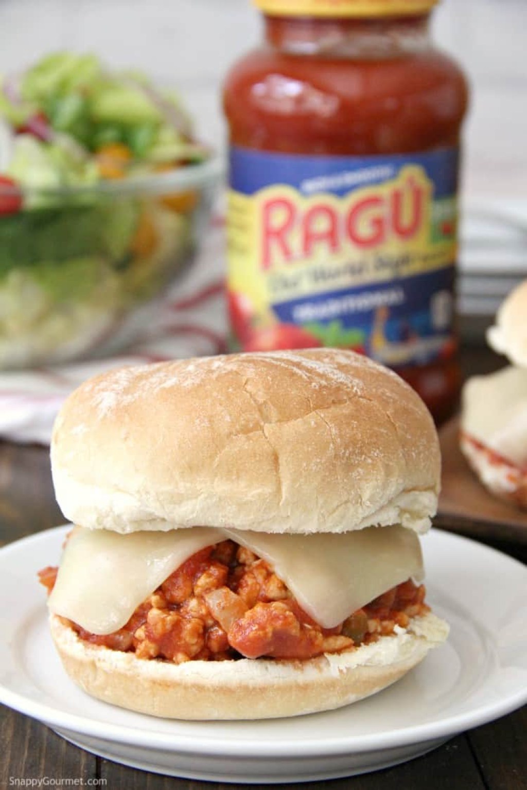 Picture of: Italian Sloppy Joes (with chicken) – Snappy Gourmet