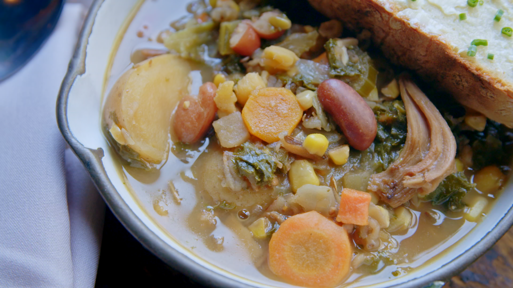 Picture of: Sagamité Soup – Recipes – Chuck and the First People’s kitchen