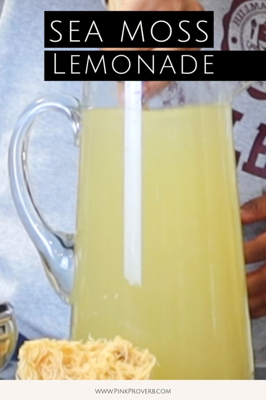 Picture of: Sea Moss Lemonade  Sea Moss Drink