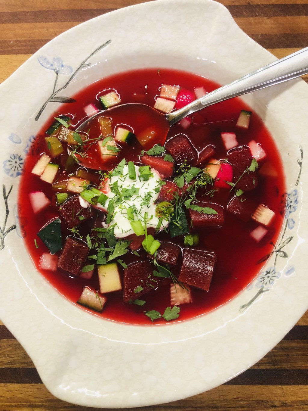 Picture of: Svekolnik Cold Beet Soup – Feastern Europe – How-to Recipe