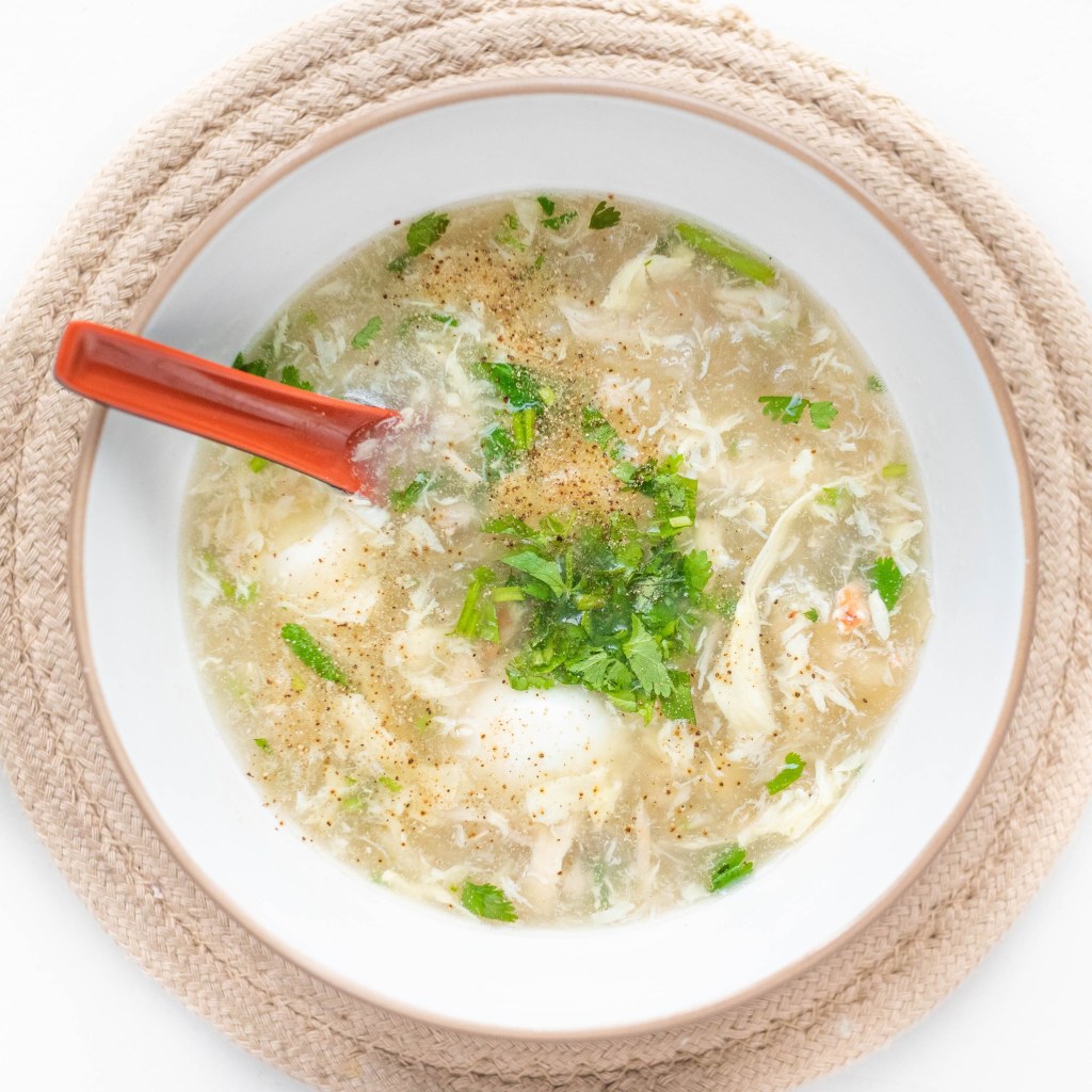 Picture of: Vietnamese Crab & Asparagus Soup (Súp Măng Cua)